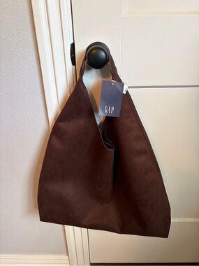 Gap Suede Bag Chocolate Brown